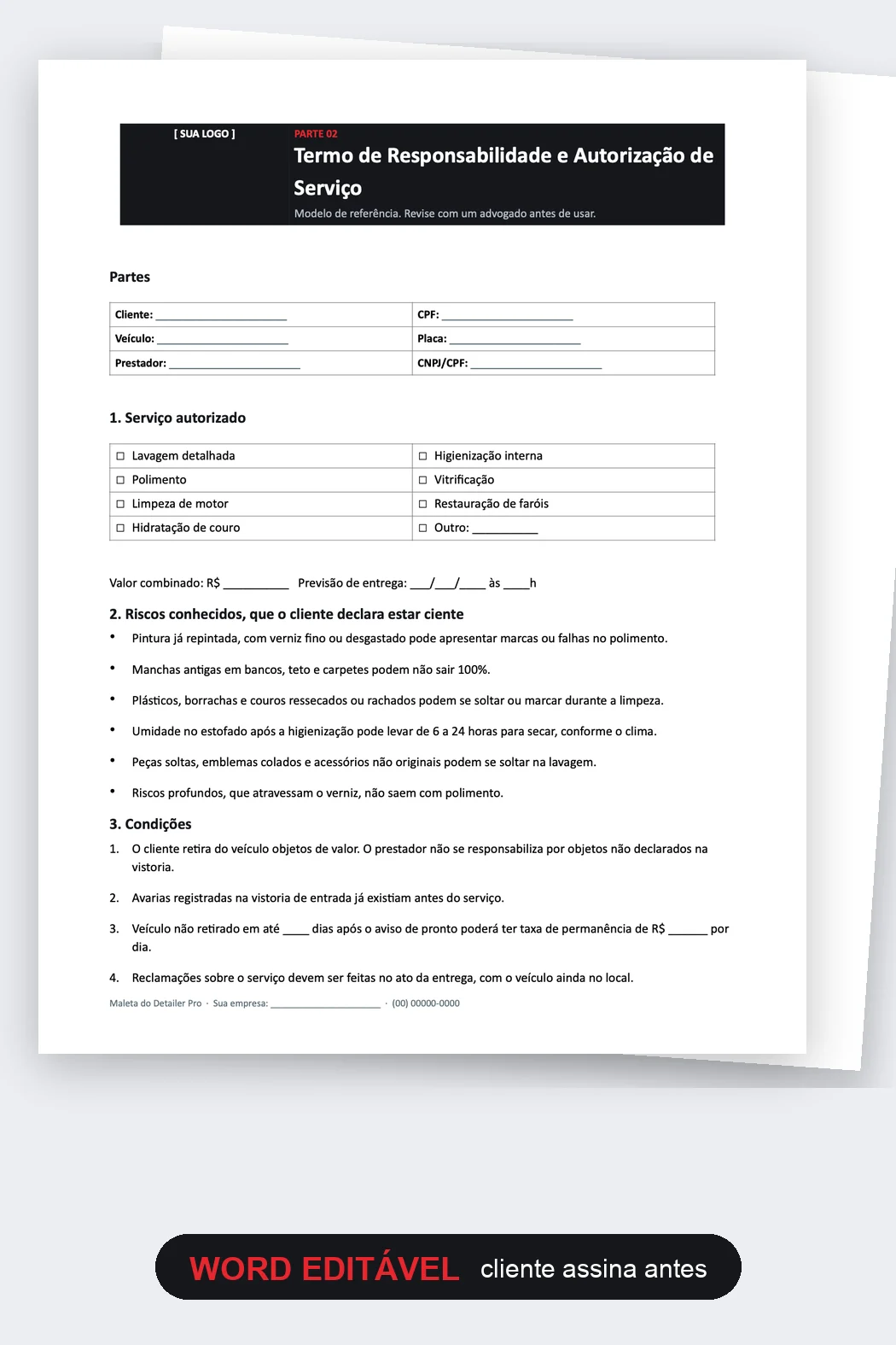 Termo de Responsabilidade